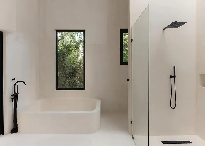 4 Bedroom With Rooftop Pool Aldea Zama Pousada Tulum